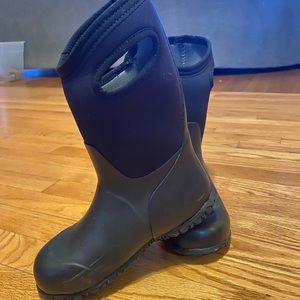 Kids BOGS Durham solid waterproof boots